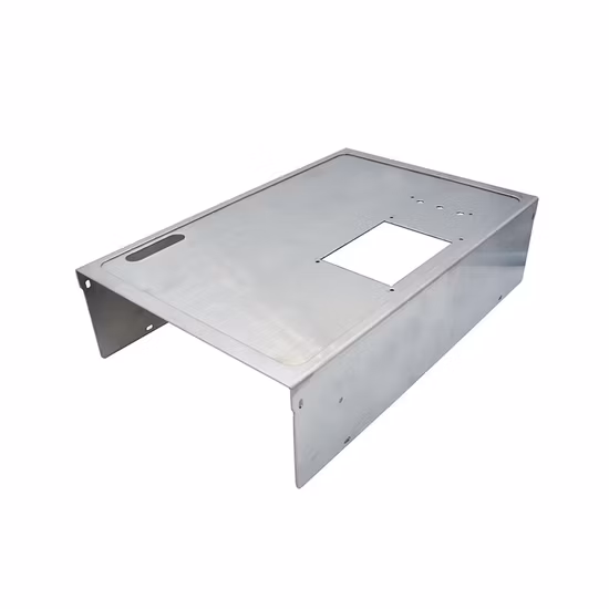 Base de châssis de fabrication personnalisée OEM en acier inoxydable / revêtement en poudre d'aluminium noir peint à l'oxyde estampage cintrage poinçonnage soudage découpe au laser tôle